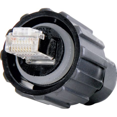 Conec 17-100474 Sensor-/Aktor-Datensteckverbinder  Stecker, Einbau  Polzahl Sensoren: 8P8C 1 St.