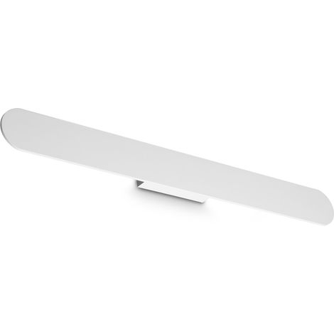 Ideal Lux Applique moderna Zig Zag 1 luce LED integrato bianco metallo