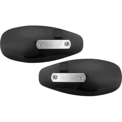 Protecteur de main universel moto 10mm/0.4in, déflecteur anti-vent noir pour Honda, pare-brise de guidon, protège-mains réglable, accessoire robuste. (1/4)