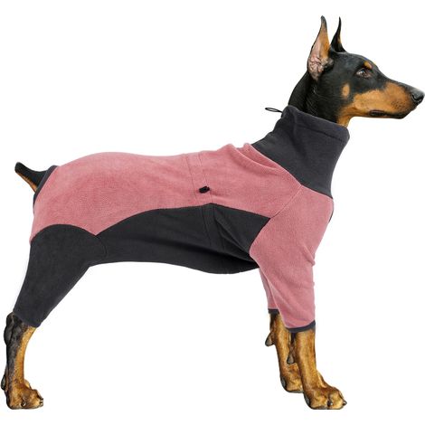 Warme Winterfleecejacke für Hunde, Rollkragenpullover für kleine, mittlere und große Hunde (1/5)
