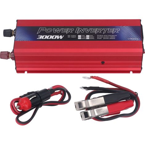 Convertisseur d'onde sinusoïdale d'inverseur de puissance de voiture avec le ventilateur de refroidissement de Port USB 500W DC 12V à AC
