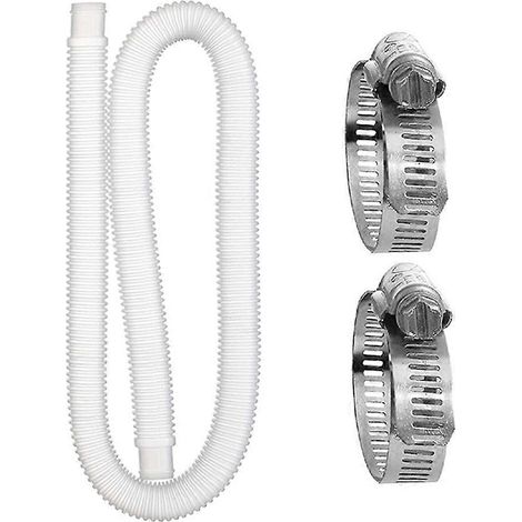 Tuyau de pompe de piscine de remplacement pour obtenir une pièce de rechange de 1,25 pouce et un demi-filtre de 59 pouces.