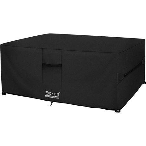 Abdeckung Gartenmöbel 420D Oxford Anti UV Belüftung 220x220x90cm (1/5)