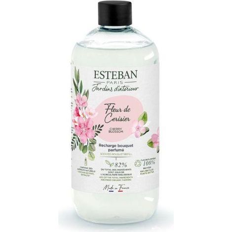 Esteban - Recharge pour bouquet parfumé Fleur de cerisier 500ml (1/2)