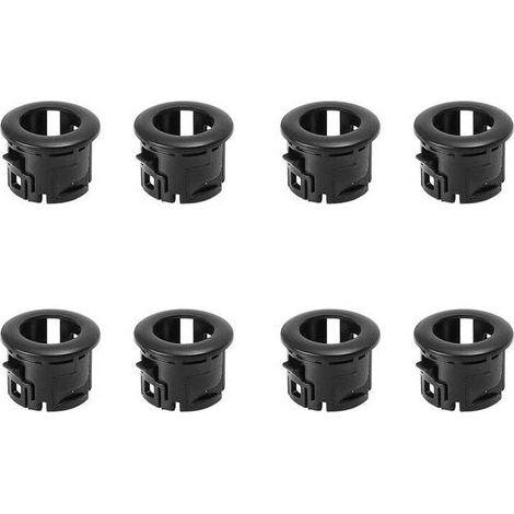 Support de montage de capteur de stationnement de pare-chocs de voiture 89348-33010 pour 4Runner, Tacoma, ES350, HS250H, paquet de 8, noir.