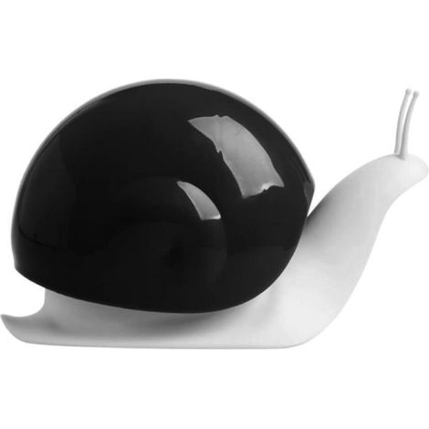 Distributeur de Savon Escargot de 120 ML,(Noir) Mignons Distributeurs de Savon pour Les Mains Pompe Distributeur de Bouteille Rechargeable pour Savon Liquide Shampoing pour Salle de Bain (1/5)