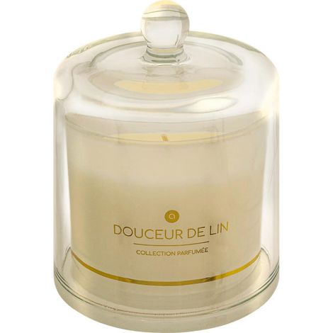 Bougie Parfumée Cloche "Ilae" 240g Douceur de Lin (1/3)
