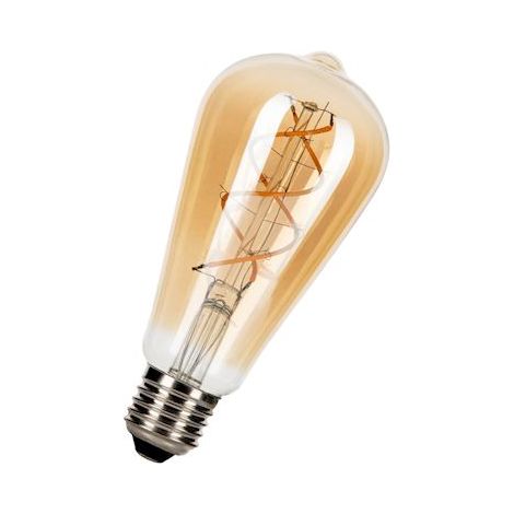 ampoule à led - bailey spiraled basic - culot e27 - 5w - dimmable - st64 - bailey 144336