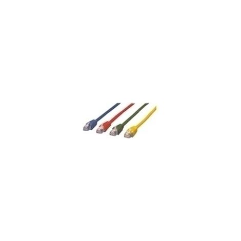 FCC6BM-5M/R MCL Cordon de brassage RJ45 CAT 6 F/UTP MCL Cordon de brassage RJ45 CAT 6 F/UTP - 5m Rouge (1/4)