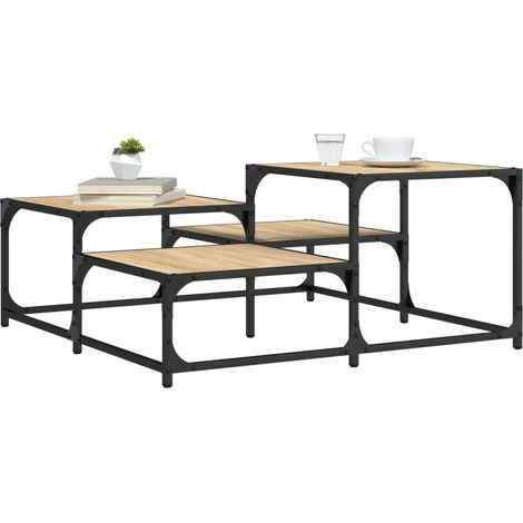 Couchtisch Sonoma-Eiche 87,5x87,5x40 cm Holzwerkstoff