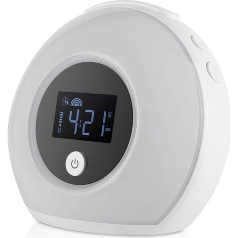 Enceinte Bluetooth - Mini Enceinte sans Fil Bluetooth avec Réveil - (1/5)