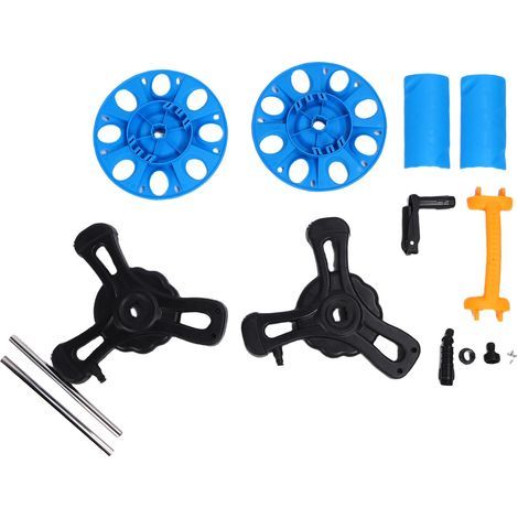 Professional Water Hose Reel Cart PP Lightweight Wall Mounted Portable Holder for 114.8ft Pipe – High Strength, DIY, Workshop, Construction, Installation (1/5)