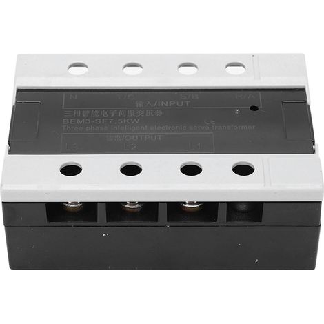 Transformateur servo triphasé 7,5 kW, convertisseur de tension électronique intelligent pour servomoteur, entrée 360-420 V, sortie 200-230 V (1/5)