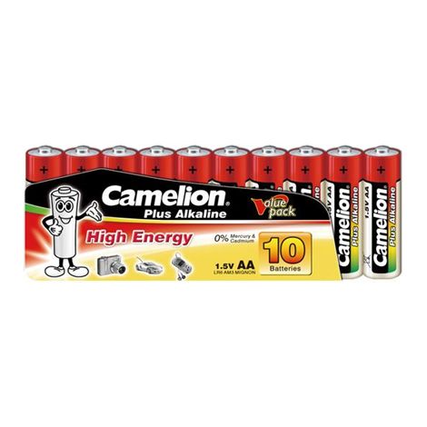 Camelion AA/LR6 Plus Alcalina 10 unidades LR6-BP10 (1/3)