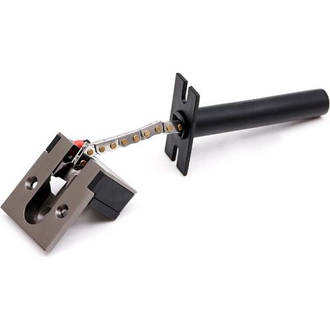 royaluxe - Chaîne de Porte de Sécurité Limiteur de Porte Étroit Verrou de Porte Anti-Vol à Ressort avec Vis pour Porte Interne à Domicile(gris) (1/4)