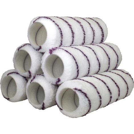 Faithfull 75FAIRREFILL6 Medium Pile Roller Sleeve 230 x 44mm (9 x 1.3/4in) (Pack 6) FAIRREFILL6