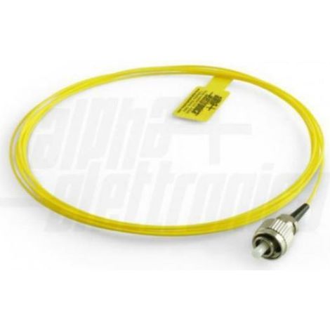 Alpha elettronica pigtail fibra ottica fc-pc 9/125 os2 monomodali 2 metri 95-941/002