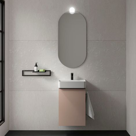 Salgar Badezimmermöbel AIDA 440 1 Tür mit Soft-Close MACCHIATO 440 x 263 x 620 mm (1/3)