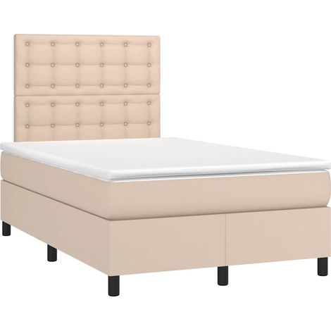 Maison Exclusive - Boxspringbett Matratze Cappuccino-Braun 120x19 (1/5)