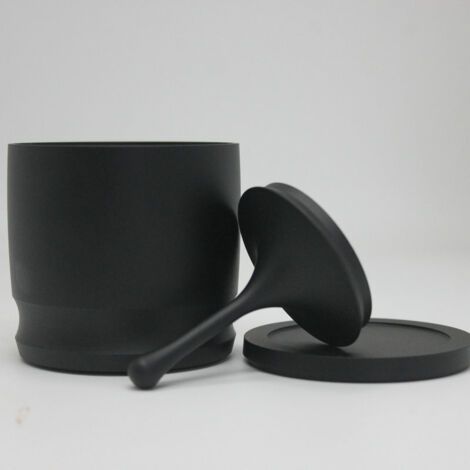 Ahlsen Anneaux de Dosage de café en Alliage D'aluminium, Presse 58 Mm, Tasse Doseuse à café, Tasse Doseuse à Expresso, Sélecteur de Poudre de café, Empêche Le Gaspillage de Poudre