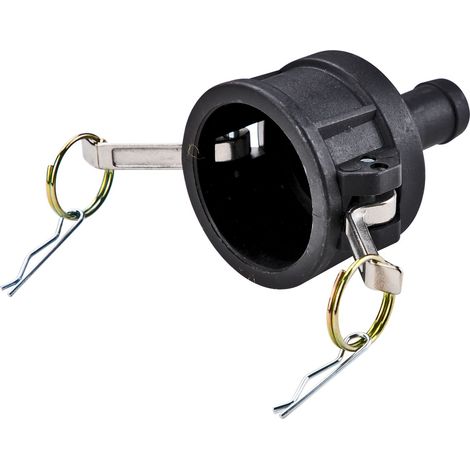 IBC Adapter Camlock DN50 Dose auf Schlauchtülle 25 mm (1/2)