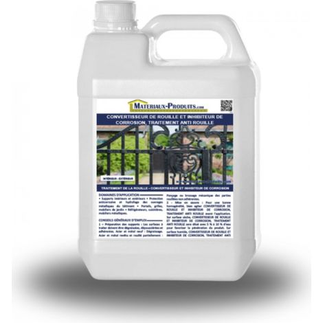Convertisseur de rouille et inhibiteur de corrosion - 1 L Beige - MATPRO (1/5)