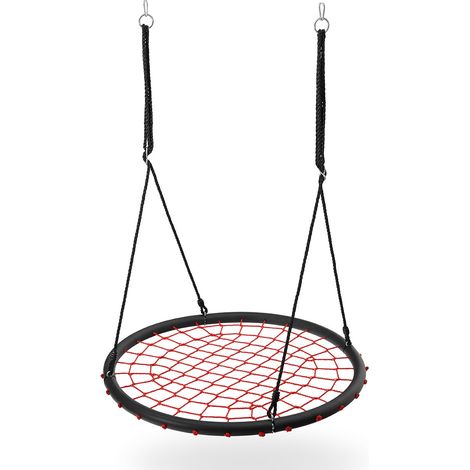 Red Saucer Swing, langlebiges Outdoor-Spielgerät