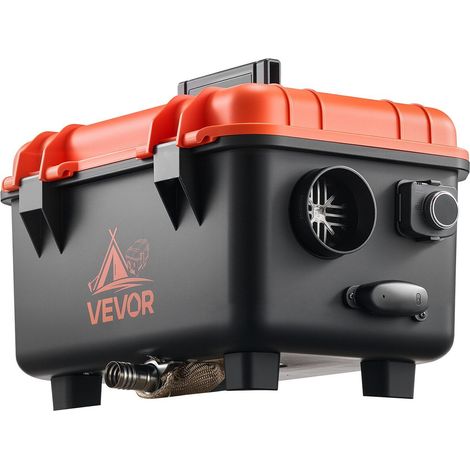 Chauffage Diesel Portable 5-8KW 12V/24V avec Télécommande et Écran LCD, Chauffage Rapide, Silencieux, Réservoir 4L pour Camions (1/5)