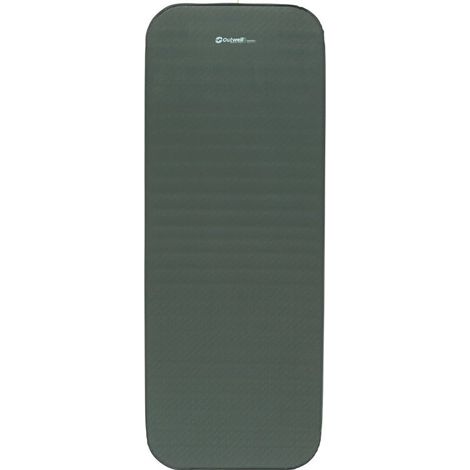 Outwell Sleepnest Esterilla autoinflable individual de 14,0 cm de grosor para camping, Gris (1/3)