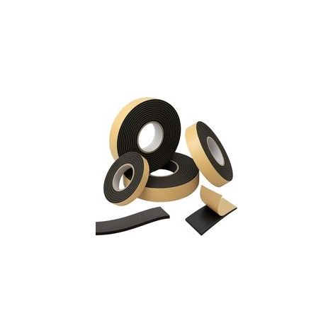 10 m EPDM SelfAdhesive Sealing Strip 10 mm x 1 mm I Strip for Windows and Doors I Window Door Rubber Seal for Protection Against