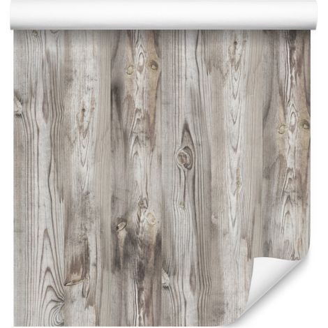 Papier peint imitation bois pour salon et chambre 50x1000 cm (1/5)