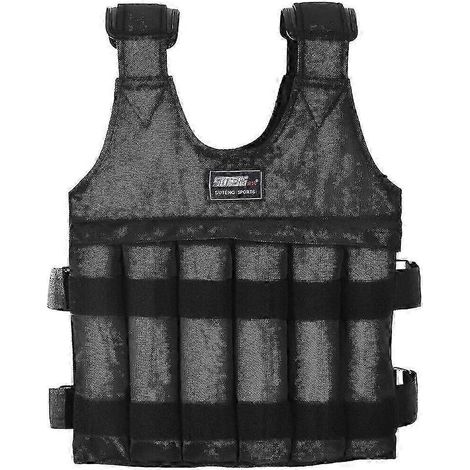 Gilet de musculation ajustable jusqu'à 50 kg pour l'entraînement musculaire et le fitness. (1/5)
