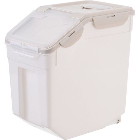 Set mit 10 luftdichten Aufbewahrungsbehältern, 10–15 kg Fassungsvermögen, BPA-frei, insektensicher, für Reis/Mehl/Getreide/Tierfutter