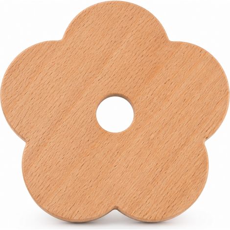 Beech Flower-Shaped Coaster for Table 9 cm