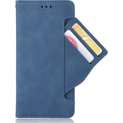 Funda tipo libro para Xiaomi Redmi Note 11 Pro 4G/5G, con ranura para tarjeta, color azul. (1/5)