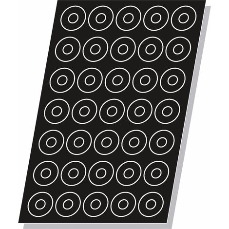 Moule Flexipan® Plaque Silicone 24 Savarins Ronds - Pujadas