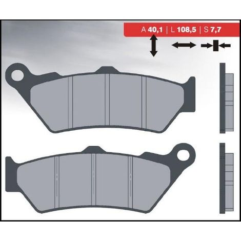 PASTILLAS DE FRENO BRENTA KH209 (ORGÁNICAS)
