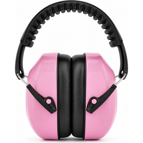 Casque antibruit pour sommeil adulte rose 14,5 x 14 x 10 cm (1/5)