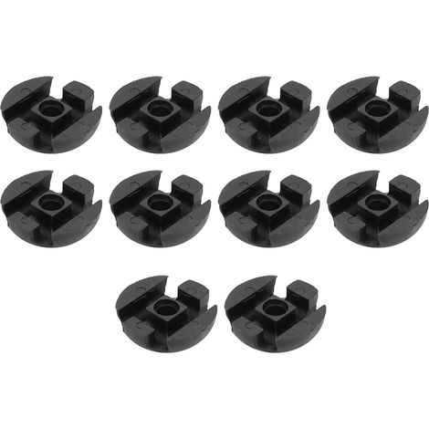 Lot de 10 guides-lignes ronds à fente pour canoës, kayaks et bateaux. (1/5)