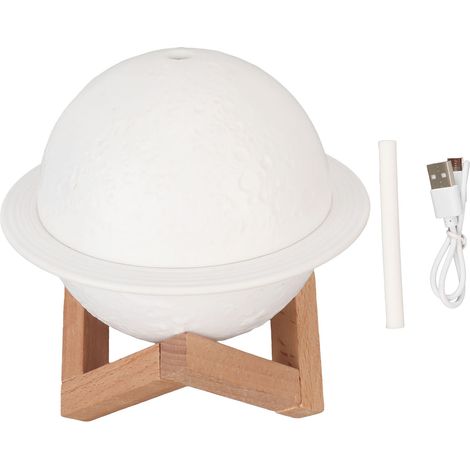 humidificateur mini planète, diffuseur de lumière lune LED, humidificateur à brume planétaire rechargeable USB (1/5)