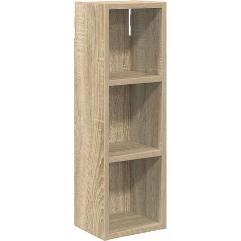 Armario de pared para baño Roble Sonoma 20 x 16 x 62,5 cm vidaXL