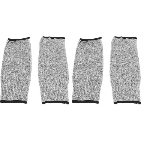 Manchons de protection pour bras - 4 pièces - 21cm - Anti-rayures pour jardinage et travaux de coupe (1/5)