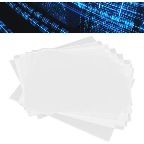 UV-härtbare SLA-DLP-Lichtschutzfolie aus FEP, 280 x 200 x 0,15 mm, Packung mit 10 Blatt (1/5)