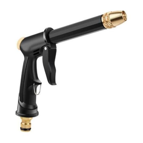 Pistolet à eau haute pression (1 pièce) pour lavage de voiture, arrosage de jardin, buse de pulvérisation, outil de nettoyage pour arroseur d'irrigation-AquaForge (1/5)