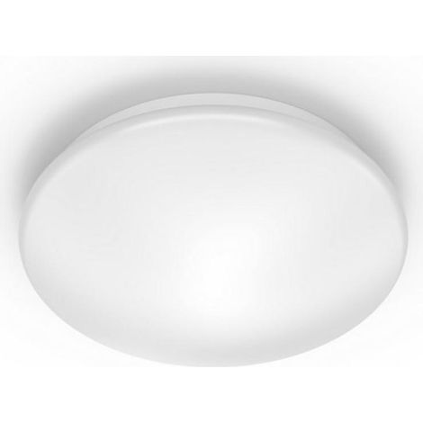 Philips - Luminaria LED de techo, diámetro 25 cm, 2700 K, 10 W, blanco 915005778201 (1/4)