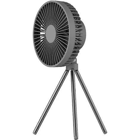 Ventilateur de camping portable multifonction pour le camping en extérieur, ventilateur de bureau avec trépied, ventilateur de plafond portable haute puissance pour tente B (1/5)