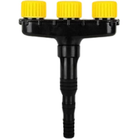 Tête d'arrosage professionnelle avec construction anticorrosion adaptée pour les systèmes d'irrigation en plein air tout au long de l'année Outil d'arrosage de jardin brumisateur efficace (1/5)