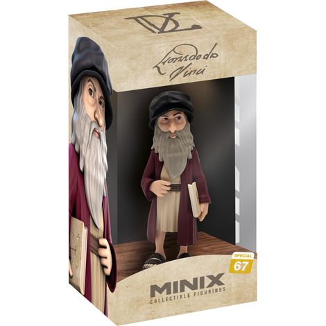 Figurine Léonard de Vinci Minix (1/5)