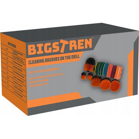 Brosses de nettoyage pour perceuse Bigstreen 21802 (1/5)