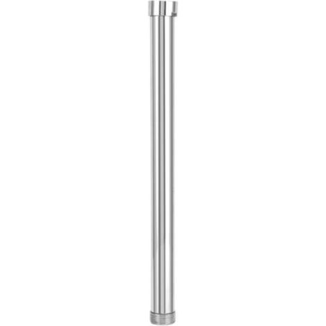 Tubo de extensión para brazo de ducha, accesorio de extensión para cabezal de ducha de cobre cromado, 25 mm G3/4 -Crezuo